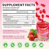 Calcium Citrate Gummies 1200mg, Chewable Calcium Supplements for Women &