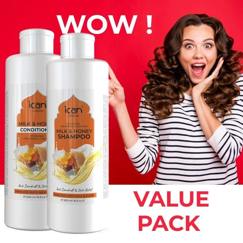 ican London Milk & Honey Shampoo + Nourishing Sulfate Free