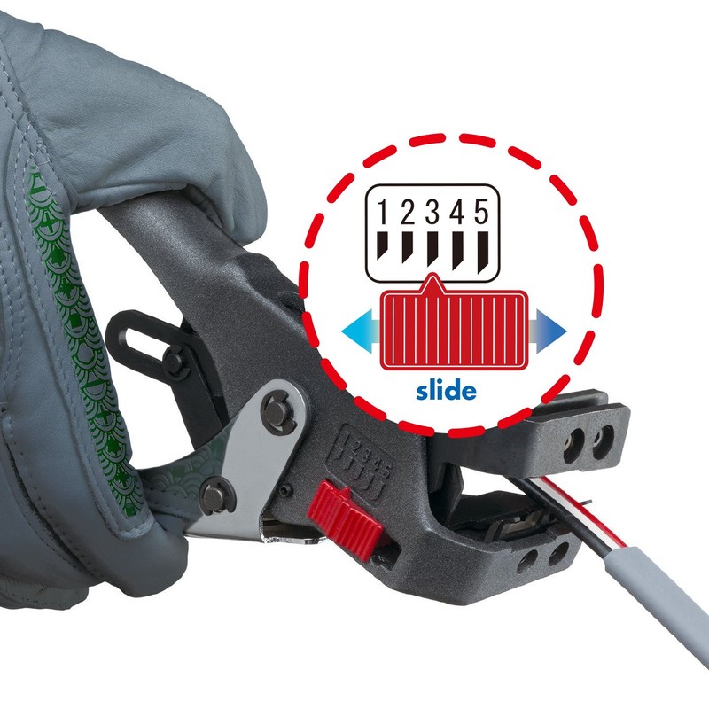 Vessel 3200VA-1 VA Wire Stripper for Electricians Ability Test for