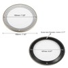 X AUTOHAUX 2 Pcs 6.5" Car Speaker Cover Mesh Subwoofer