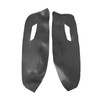 Lskioer Front Door Panel Armrest Cover Pair Black Fits for