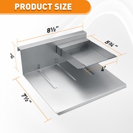 Wood Chip Tray for Masterbuilt Digital Electric Smoker, 9007090092 Wood Chip Holder Replacement Parts for Masterbuilt 20070110 20070211 20070311 20070610 20070710 20070810 20070814 20070910 20071411