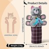 Cat Wrestling Glove, Interactive Hand Mitt Toy with Interchangeable Feather
