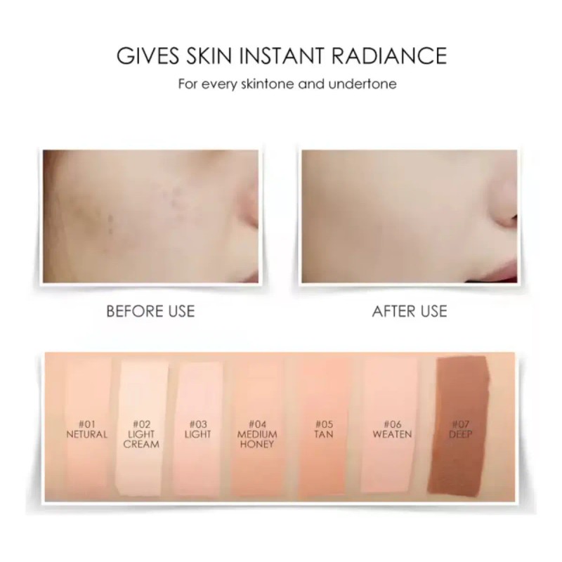 Corrector Liquido Ojos Ojeras Imperfecciones Focallure 3.8g