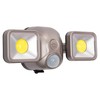 LIGHT IT! by Fulcrum, 35001-101 LED Security Light, Silver, Single