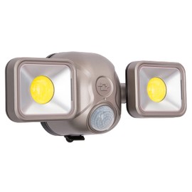 LIGHT IT! by Fulcrum, 35001-101 LED Security Light, Silver, Single Pack