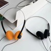 Poemtian Mini Stereo Lightweight Wired Retro Headphones for Phone Tablet