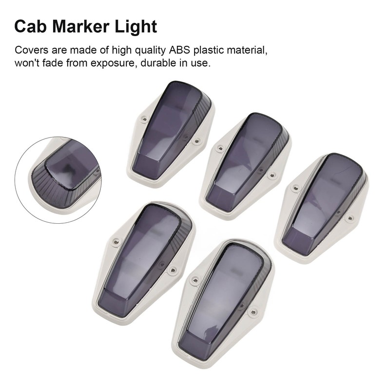 5 Set LED Cab Roof Top Lights Cab Dome Light