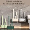 Basaza Toilet Brush Avocado Green Toilet Brush 4 in 1