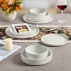 Herogo 8 Piece Dinnerware Sets with Pasta Bowls for 2,