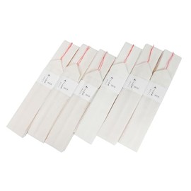 HYOTANDO Muslin, Set of 6, Dressing String, Regular Scale, white