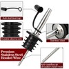24 Pack Liquor Pour Spout, Stainless Steel Classic Bottle Pourers