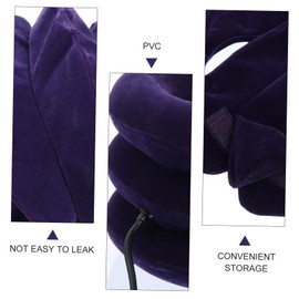 TOVINANNA 1pc Inflatable Cervical Neck Pillow U Shaped Device for Durable Material for Spine Alignment for Home Office Use