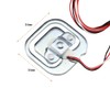 Heevhas 8 pieces half bridge weight sensor, 3 wire body