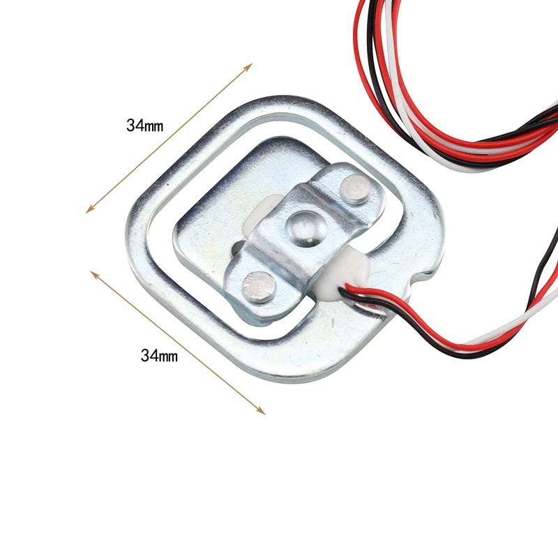 Heevhas 8 pieces half bridge weight sensor, 3 wire body