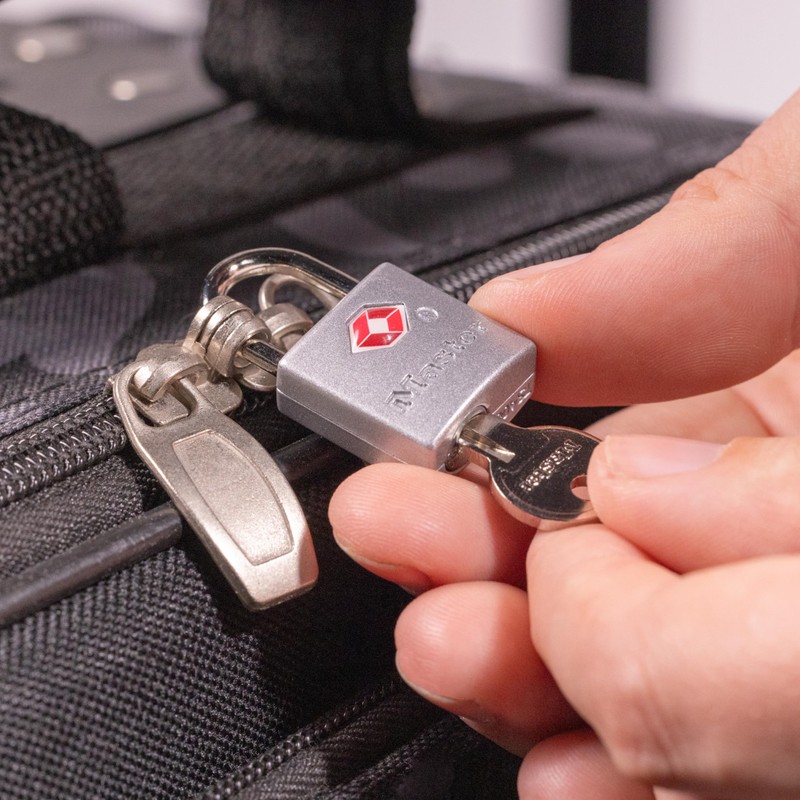 Master Lock Brass TSA Locks for Luggage with Key, TSA