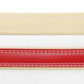 ペティオ (Petio) 首輪 グランデ ダブルステッチカラー レッド 大型犬用 L サイズ