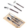Hemoton Handheld Garden Tool Set 3 Pieces Mini Rake Shovel