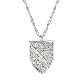 d'origine Sandžak Crest Necklace, Sandžak Flag Necklace, Sandžak Jewellery, Sandžak Crest Jewellery for Women, Brass
