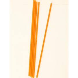 G10 Craft Rods Variety Pack, Assorted Sizes, for Knife Making and Project Making. (5 Pack 1/8 Rod Orange)