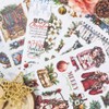 Dwetpzo Christmas Wishes Scrapbook Stickers for Journaling Supplies, Pre-Cut Xmas