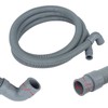 Sheporse 2.5m Universal Replacement Drain Hose Extension Kit for Washing