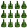 sourcing map 12pcs M3x8mm Knurled Thumb Screw Computer Case Threaded
