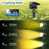 Peasur 2 Pack Solar Spot Lights Outdoor, Solar Spotlights Outdoor