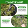 Iron Weeding Rake 2.0 – Heavy Duty Carbon Steel Garden