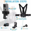 Unbranded Cellphone Selfie Chest Mount Harness Strap with Cell Phone