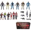 Ai-Fun 12PCS Action Figures Set, Special Force Soldier Figures, Fighting