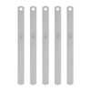 HARFINGTON 5pcs Mn Steel Feeler Gauge 0.3mm Thickness 150mm Length