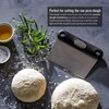 Witt Pizza Dough Scraper - Professional Grade with Sharp Stainless