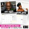 The Calendar King // Here's Ainsley - 2025 Wall Calendar