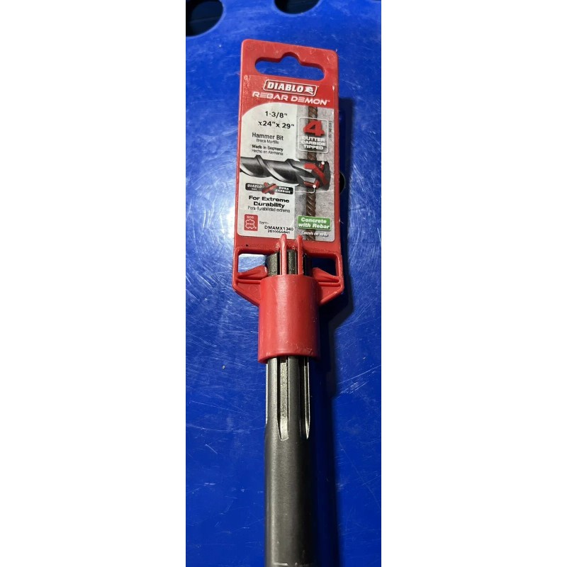 Diablo 1-3/8" x 24" x 29" Rebar Demon SDS-Max 4-Cutter