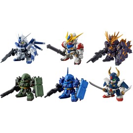 Gashapon Warrior Forte 01 Robot Forte F Figure Anime Robot Model Goods Gotcha by Bandai All 6 Species hurukonpusetto