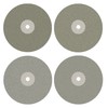 DZQ Diamond Flat Lap Wheel Disc Arbor Hole 8" x