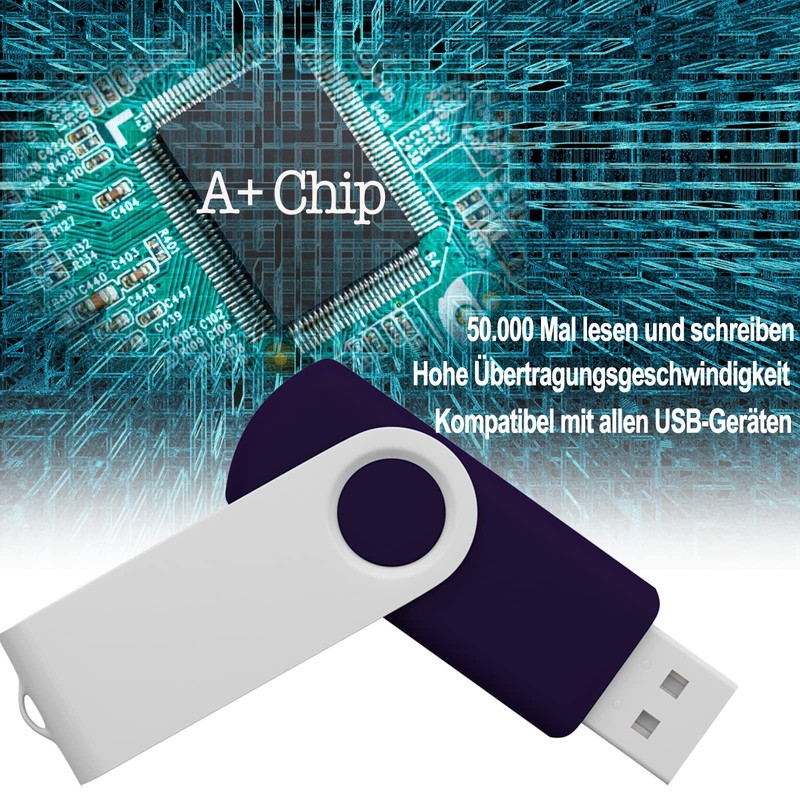 USB Stick 16 GB Pack of 10 JBOS USB Sticks