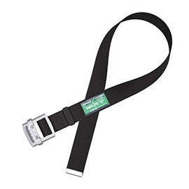 Fujii Denko TUB-NS5N-BLK-L Tsuyoron Fall-Prevention Equipment Safety Belt, Updated Standard, Waist Belt Only, 55.1 inches (1400 mm), Black