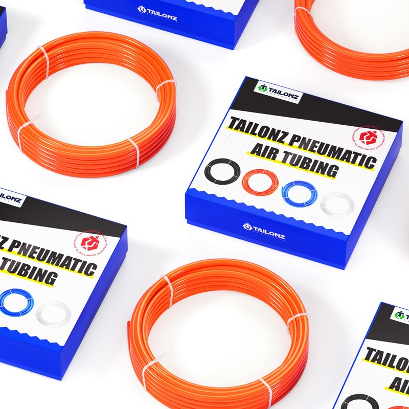 TAILONZ PNEUMATIC Orange 4 mm or 5/32 Inch OD 2.5