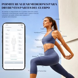 Cinta Metrica Corporal, Mtq Antropometrica Inteligente con App