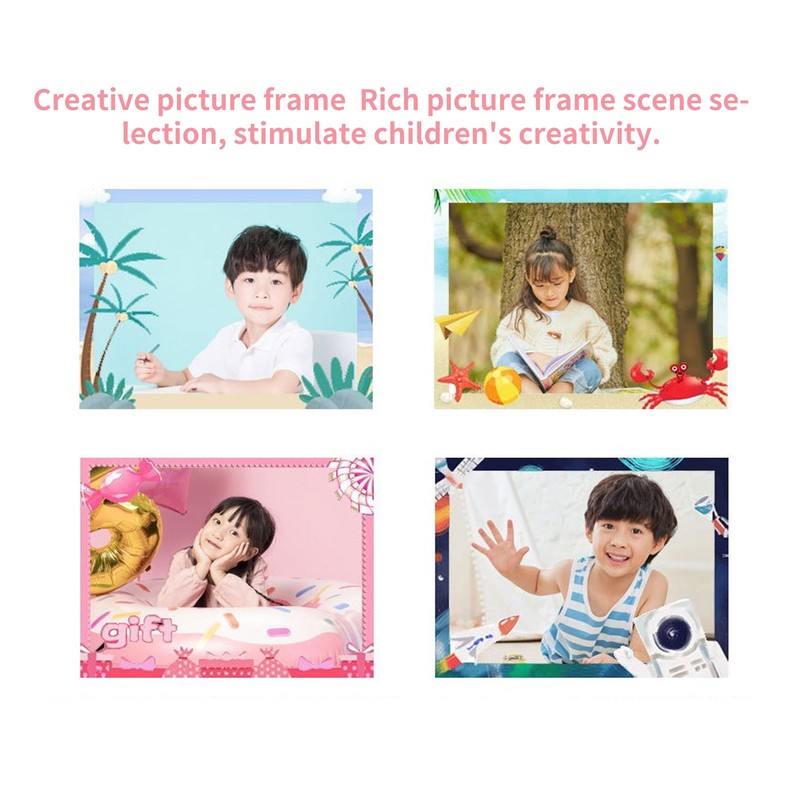 Children Digital Print Camera 24MP 5V 1080P 720P 2.4in Display