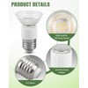 2 PCS E27 Range Hood Light Bulbs Replacement, Fit for