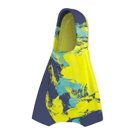 Speedo Unisex-Adult Swim Training Fins Rubber Short Blade