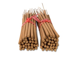 19'' Inch Long Jumbo 60 Unscented Sticks Two Bundles 100% Natural Joss & Bamboo Punk Blanks. Add Any Aroma Depot Fragrance Oils to Make Your own Scented Incenses. (Natural)