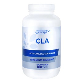 Acido Linoleico Conjugado Puro | 160 Softgels | Naturagel Sabor Sin sabor
