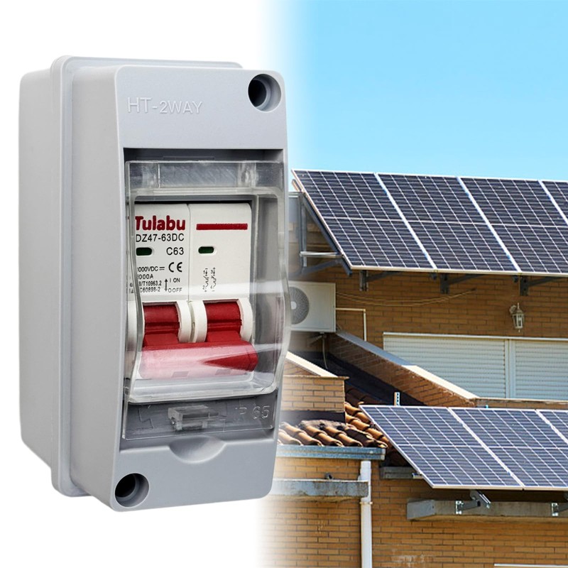 DC Miniature Circuit Breaker 1000V, IP65 Waterproof PV Solar DC
