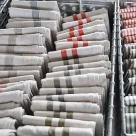 Dulton S459-187NB Chambray Kitchen Cloth Navy Blue