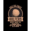 Golf Sport Golfer Golfer 70th Birthday Gift NOTEBOOK: Journal Gift