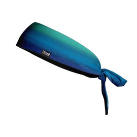 TREAD BANDS TreadBands All Terrain Tieback Non Slip Headband - Designs (Milky Way Blues) One Size